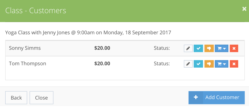Basic Setup (I mainly have timetabled group classes) - Ovatu Help Guides