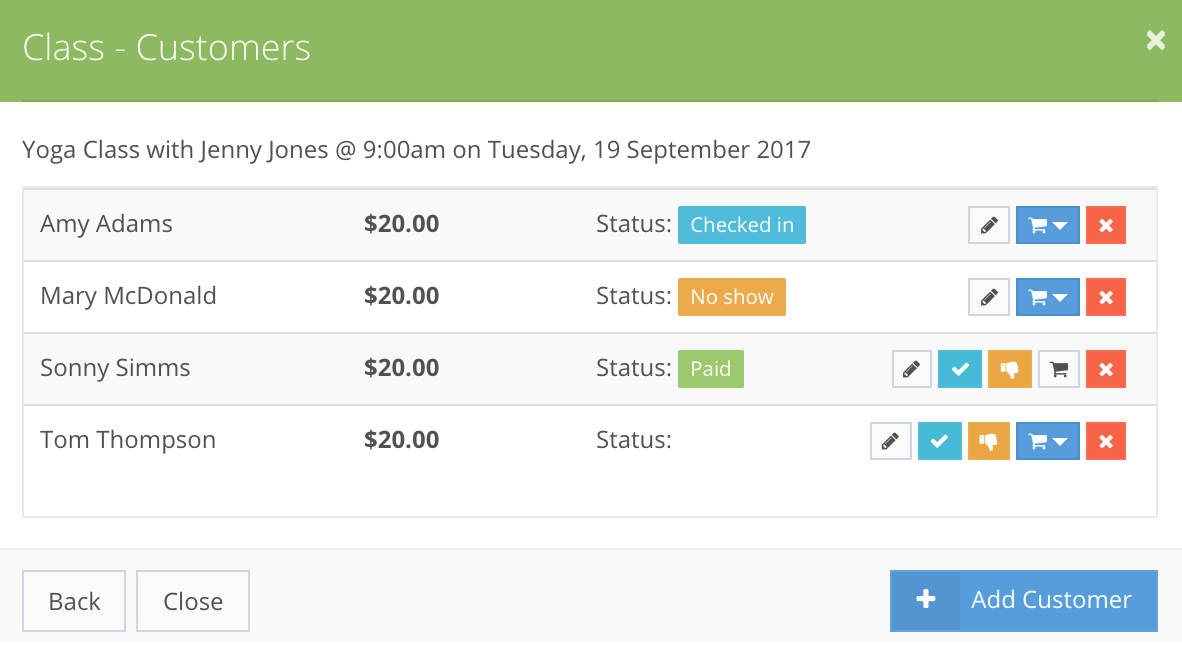 Basic Setup (I mainly have timetabled group classes) - Ovatu Help Guides