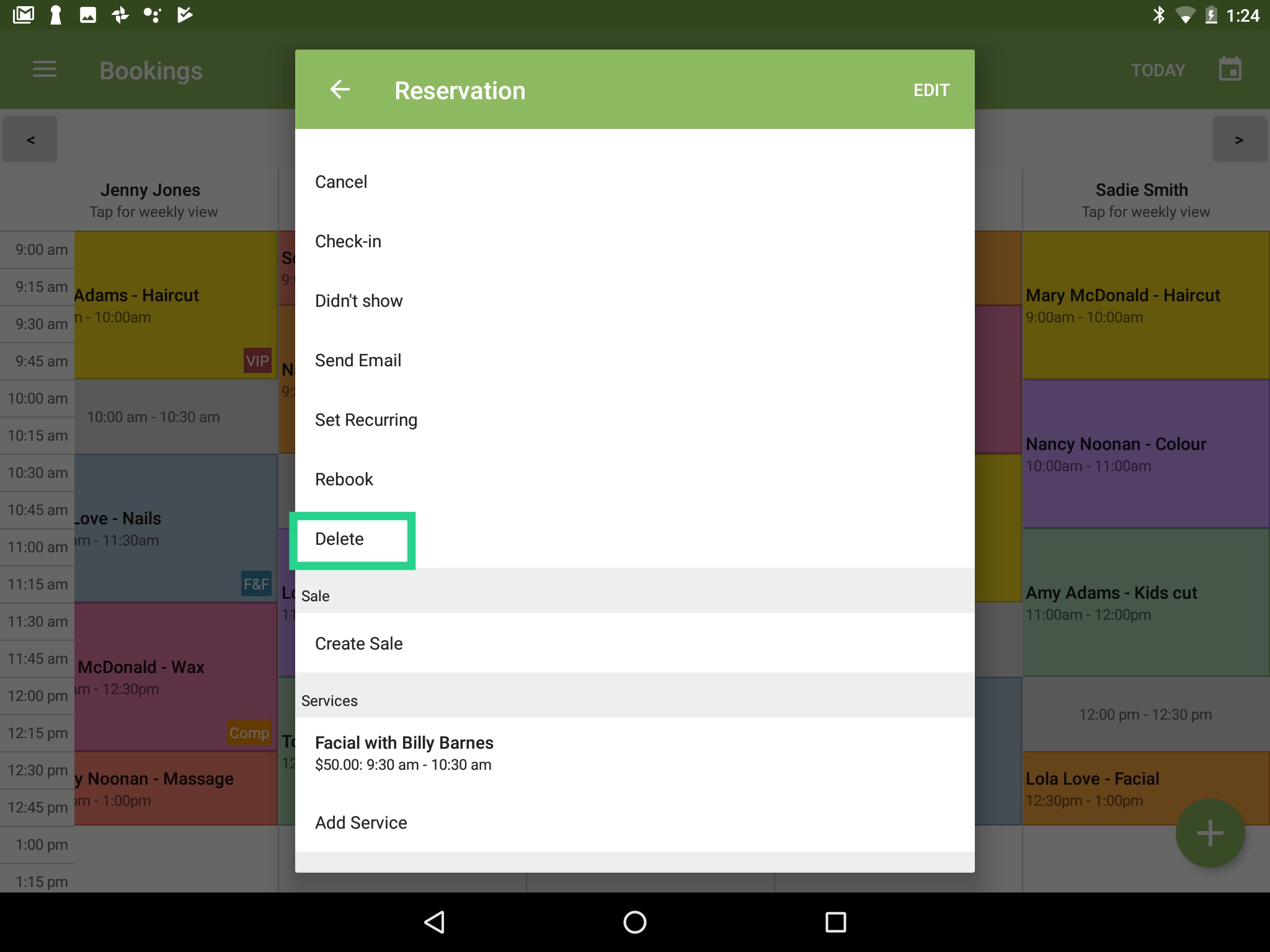 How do I delete a Reservation? Ovatu Help Guides
